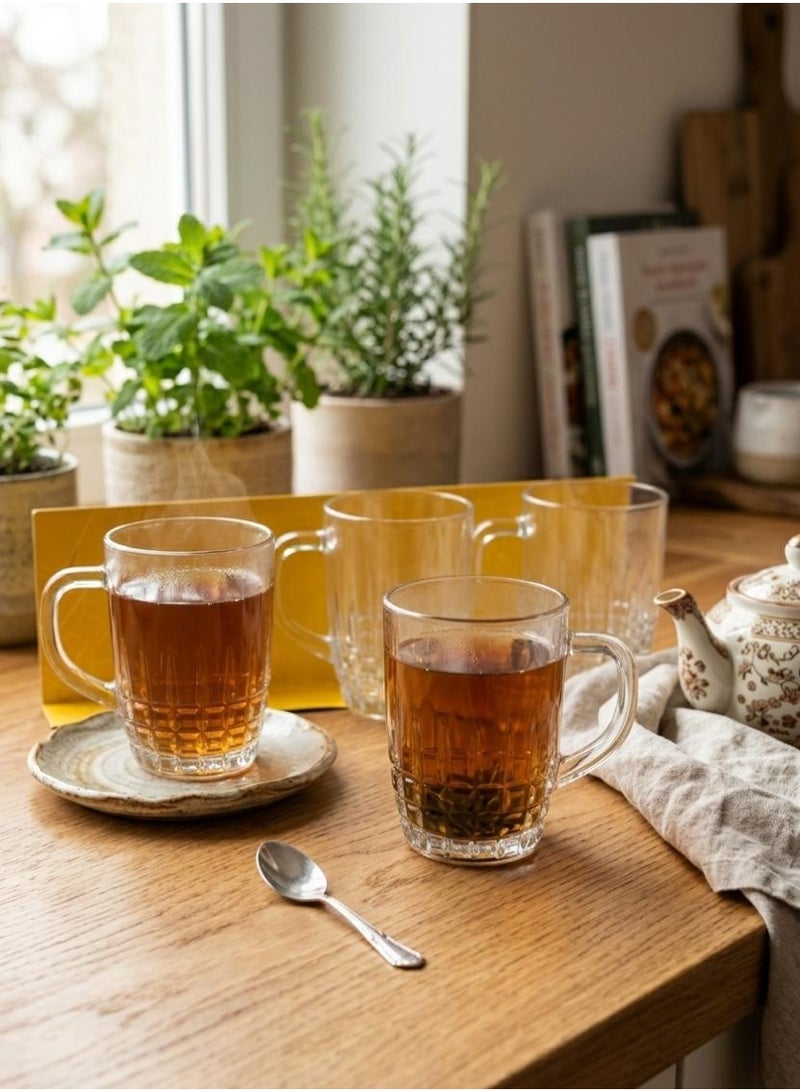 Germax 3Pcs Tea Cup Glass 250Ml - Image 2