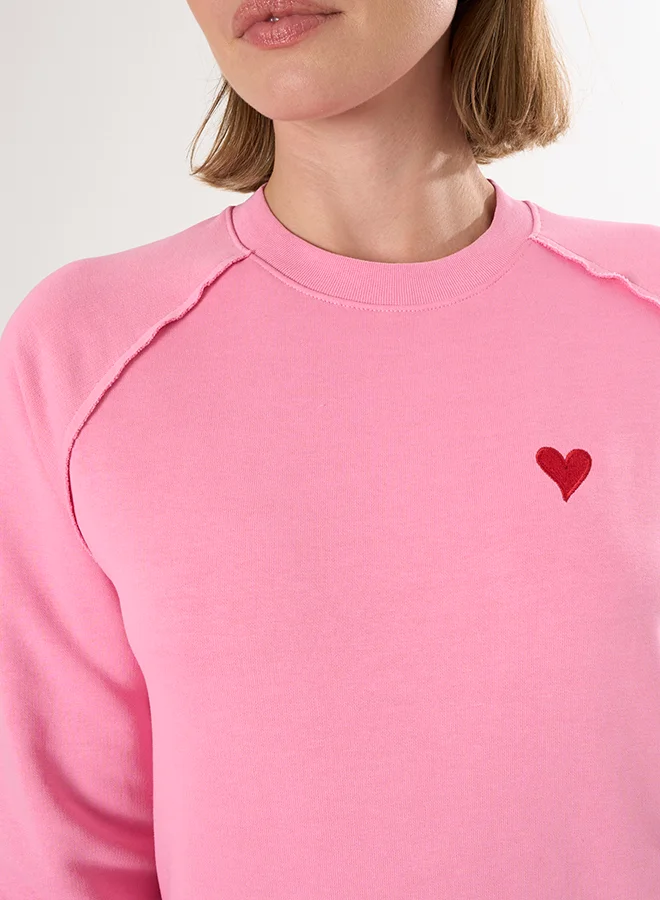 FELIX HARDY Basic Crew Neck Sweatshirt