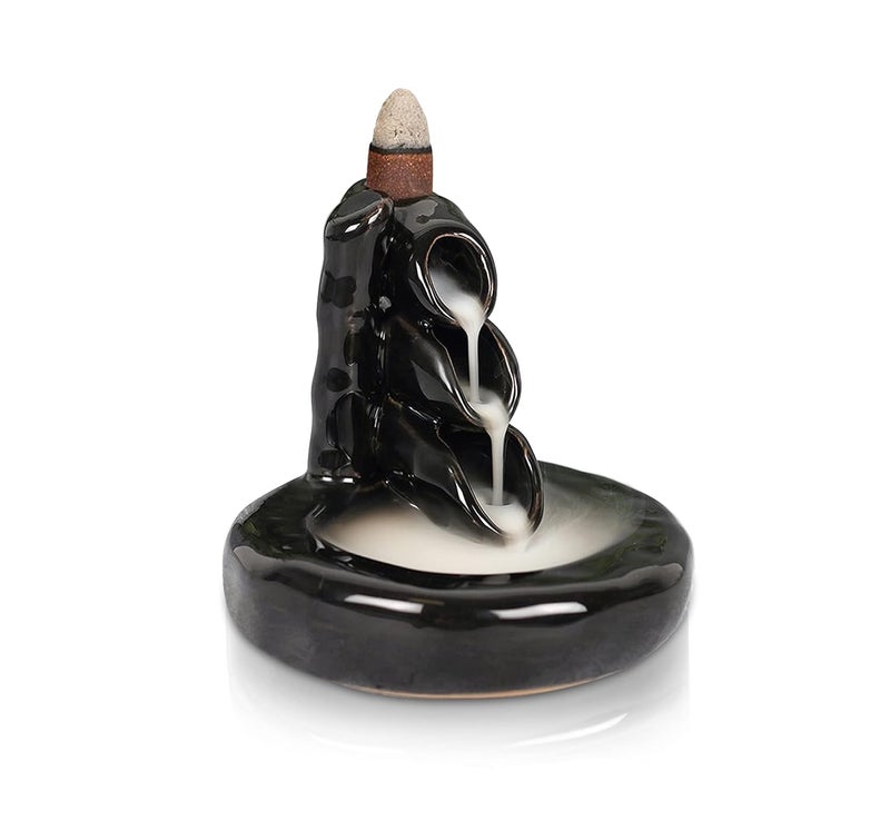 IRIS Back flow incense holder Shape Bamboo - Image 1