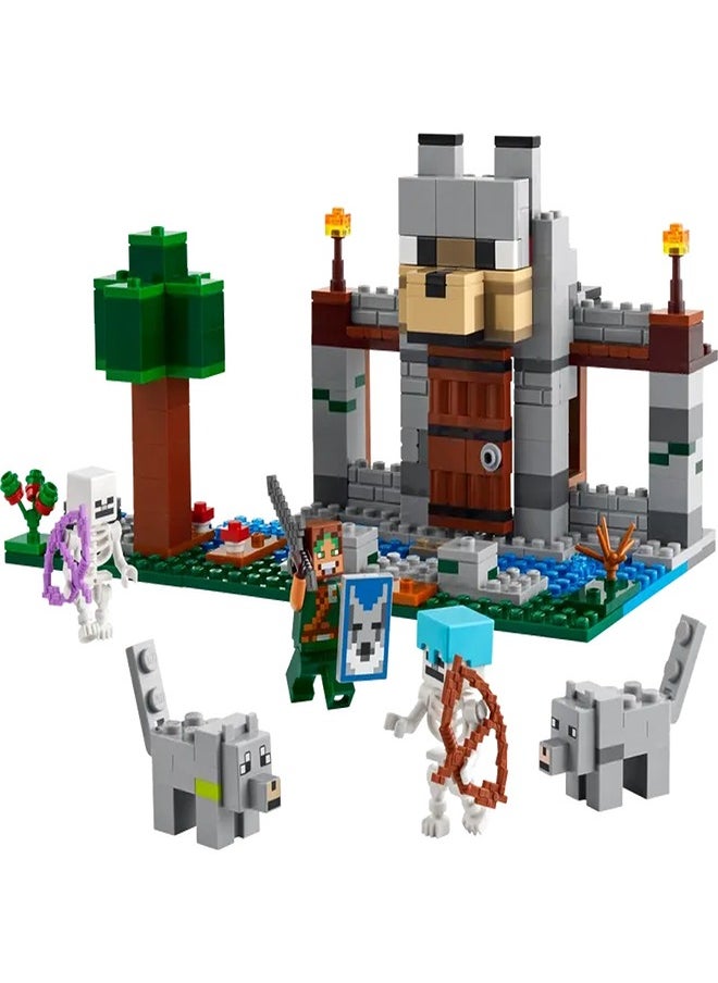 LEGO LEGO - Minecraft The Wolf Stronghold 312 Pieces - 21261  - Image 1