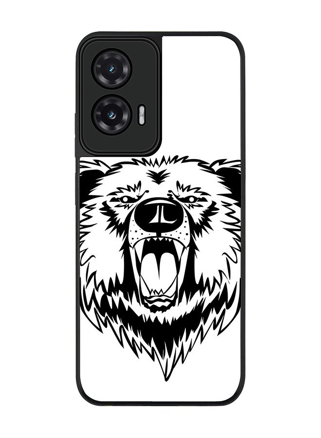 Stylizedd For Motorola Moto G35 Case,Slim fit Camera Protection, Shockproof Thin Phone cover  - Grizzly Bear