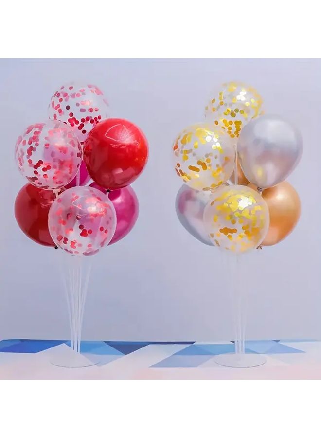 Reusable 1pc Balloon Garland Stand Kit Transparent Column Holder with Base for Party Weddings Decorations - Image 5