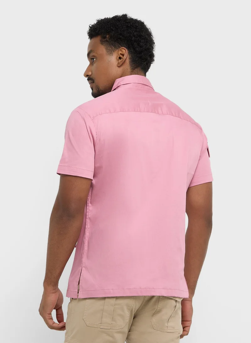 Robert Wood Cargo Half Sleeve Shirt