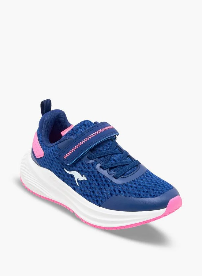 Kangaroos Pink Girls Hook & Loop School Sports Shoes for Women | Best Price UAE