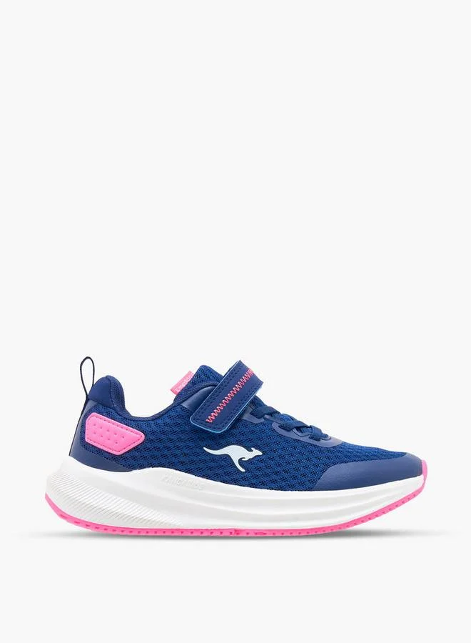 Kangaroos Pink Girls Hook & Loop School Sports Shoes for Women | Best Price UAE
