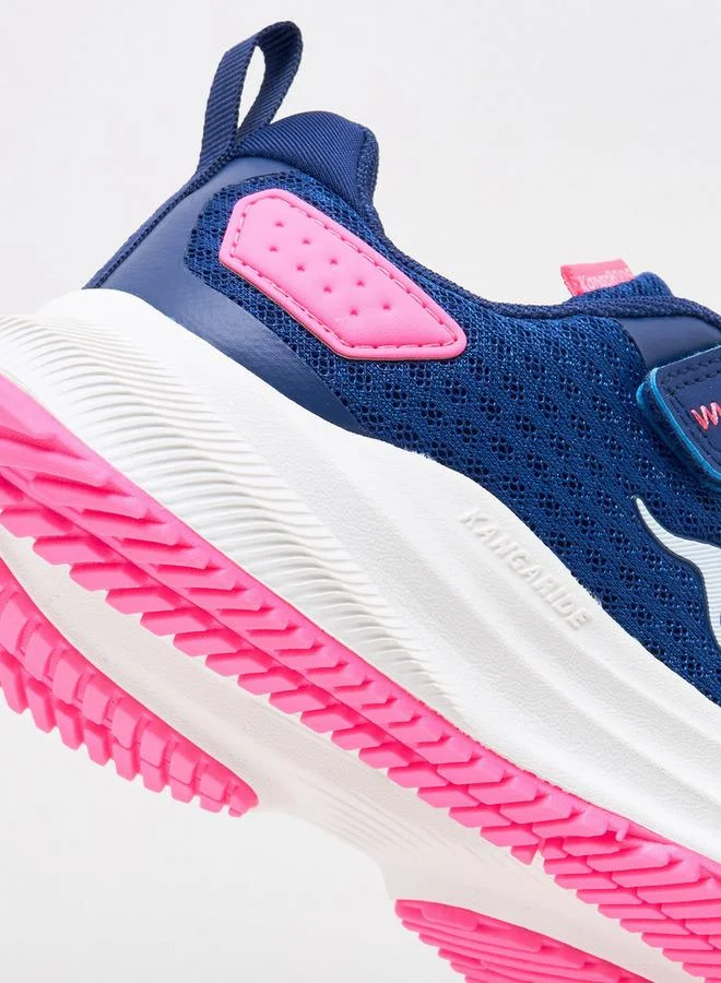 Kangaroos Pink Girls Hook & Loop School Sports Shoes for Women | Best Price UAE