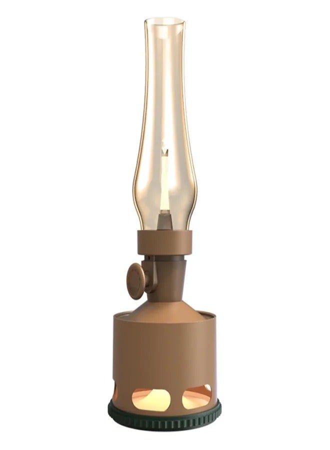 Tubicen OLD DAYS LED مصباح الكيروسين T140004 كاكي وأخضر 2-مصباح زيت LED لاسلكي  - Image 1