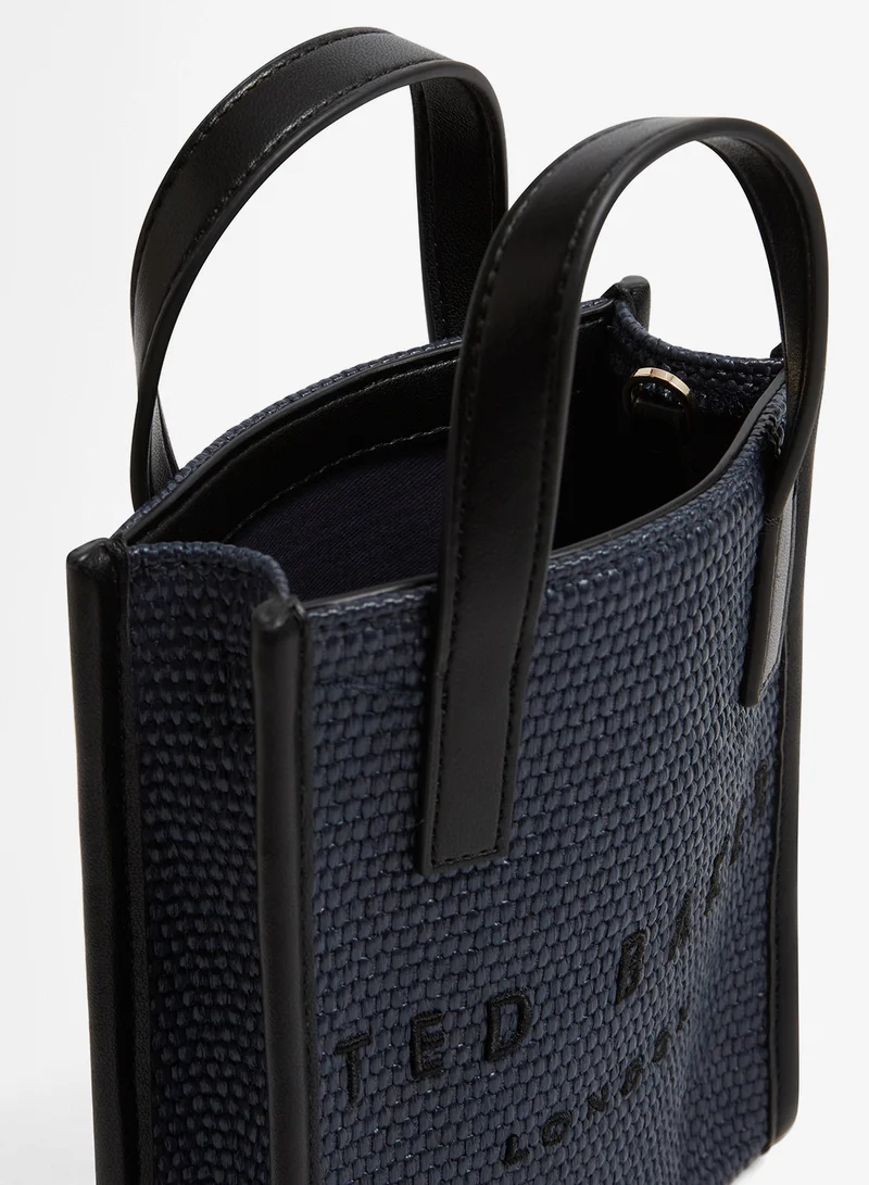 Ted Baker  Paulii Faux Raffia Mini Crossbody for Women | Best Price UAE