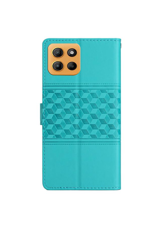 اس-توب جراب لهاتف Motorola Moto G15 مصنوع من الجلد المنقوش بالألماس - Image 3