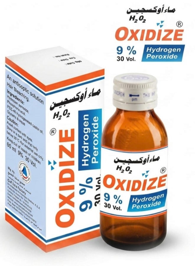 OXIDIZE Hydrogen Peroxide Oxidize 9 % 60 ml - Image 1