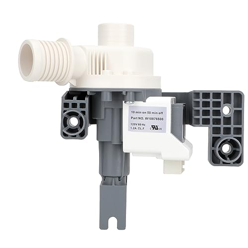 Miumoon Upgraded W10876600 Washer Drain Pump,W10727777 Washing Machine Drain Pump Replaces W10876600VP AP6004933 PS11738156,B25-3A04 Compatible with Whirlpool, Maytag, Kenmore, Crosley Washing Machine - Image 1