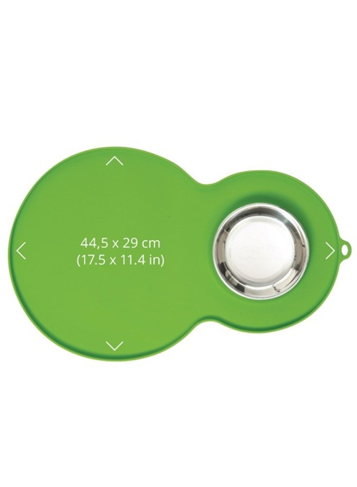 Catit Peanut Placemat Green Medium - Image 3