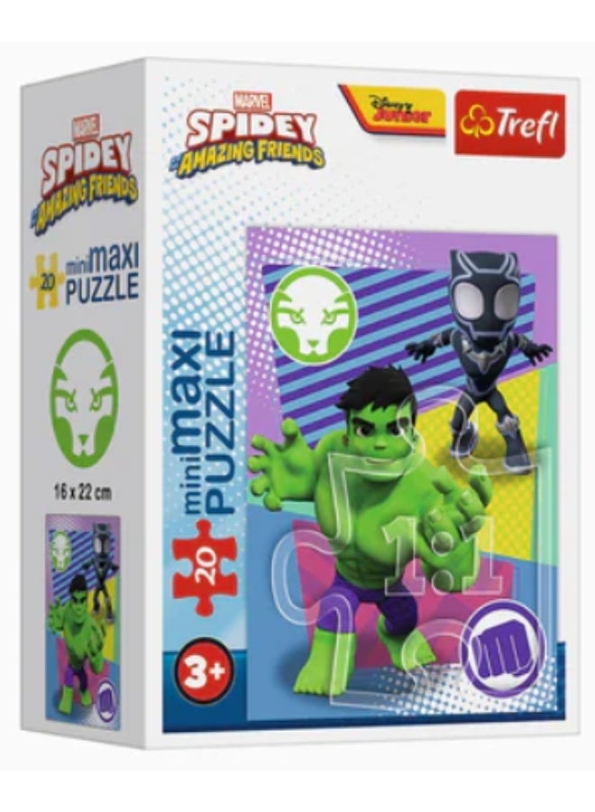 Trefl Marvel Amazing Spidey Mini Maxi Jigsaw Puzzle, Assortment - Image 2