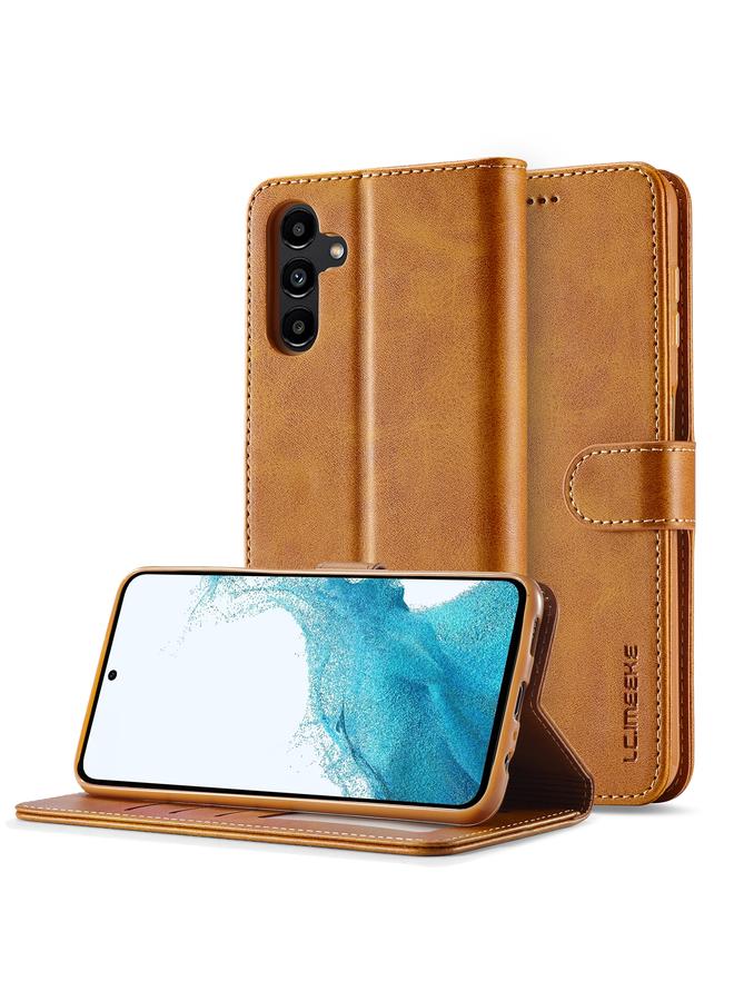 Case For Samsung Galaxy S24 FE 5G Calf Texture Leather Phone Case