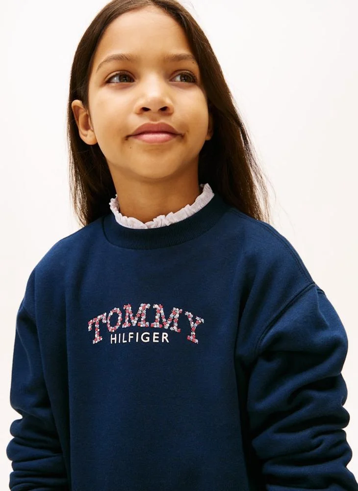 TOMMY HILFIGER Kids Tommy Puff Flower Dress