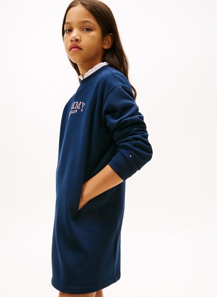 TOMMY HILFIGER Kids Tommy Puff Flower Dress - Image 3