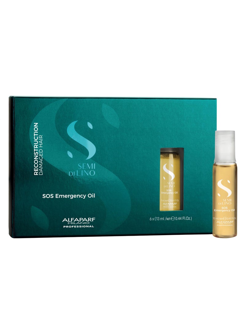 Alfaparf Milano SEMI DILINO REPARATIVE SOS EMERGENCY OIL 6X13ML