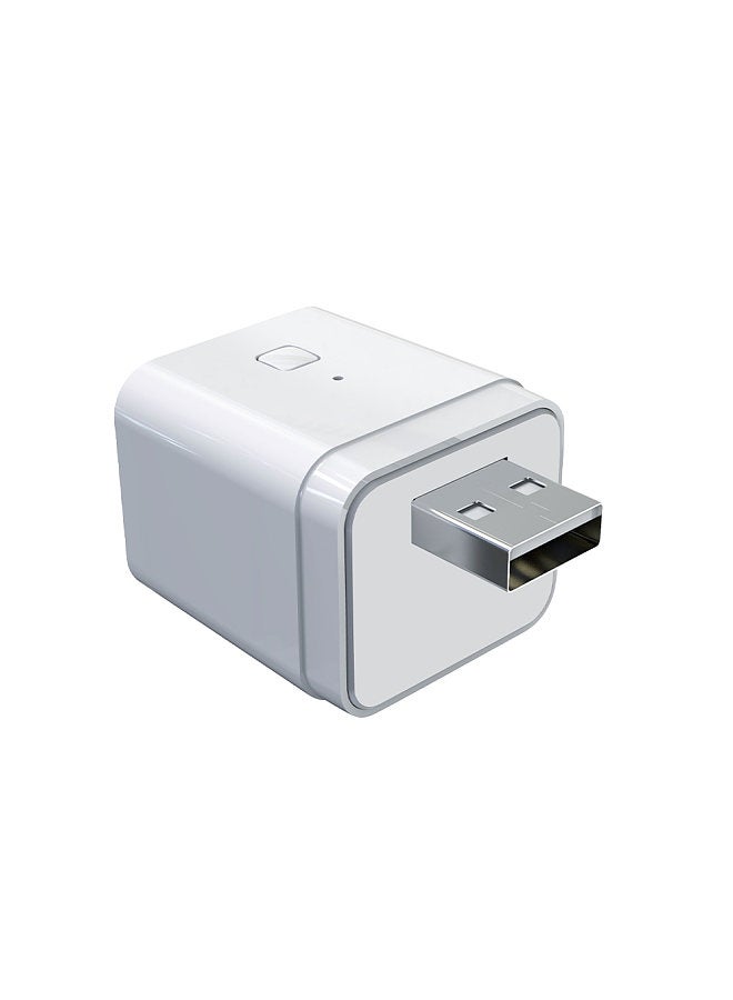 Smart Home BT Gateway Central Control System Portable USB Interface Gateway Zigbee/Tuya APP Remote Control LED Indicator Light Voice Control Multifunctional USB Gateway