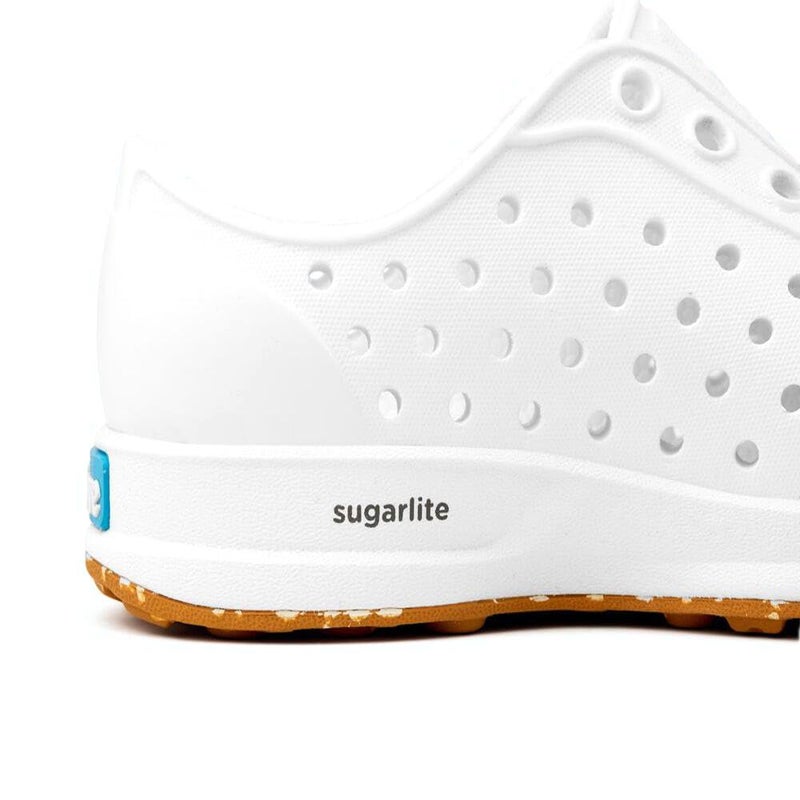 Native Shoes Unisex-Child Robbie Slip-On Sneaker, Shell White/Shell White/Mash Speckle Rubber, 13 Little Kid - Image 5
