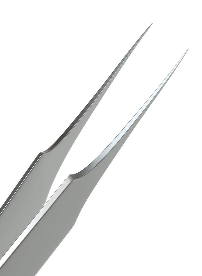 Tweezees Ingrown Hair Tweezers | Pointed Tip | Precision Stainless Steel | Extra Sharp and Perfectly Aligned for Ingrown Hair Treatment & Splinter Removal For Men and Women | By Tweezees - Image 2
