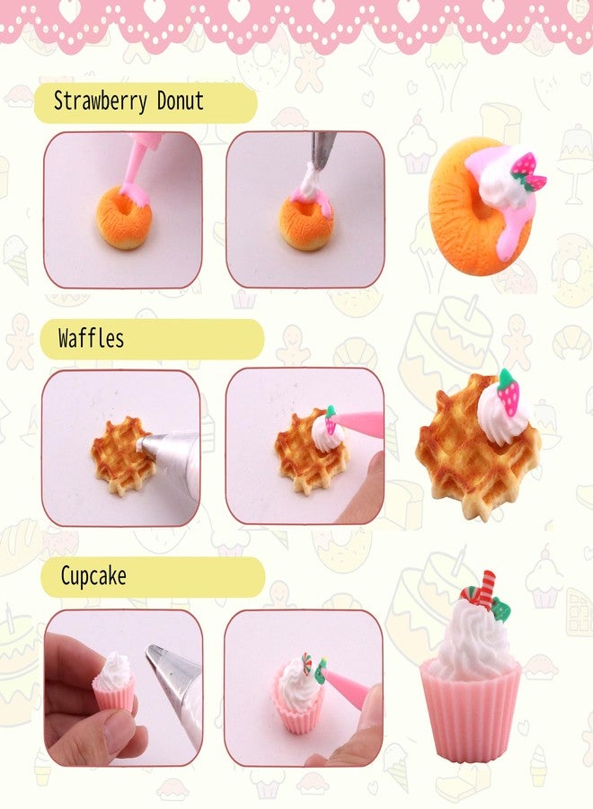 BoFUN DIY No-Bake Miniature Food Craft Kit - 1/12 Scale Dollhouse Kitchen Accessories, Hobby Craft Set for Teens Adults Ages 12+, Creative Art Project (Bake DIY) - Image 5