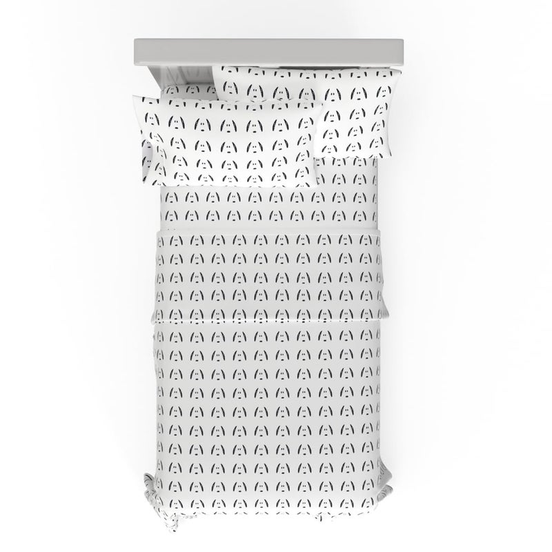 Franco Collectibles Peanuts Snoopy Bedding Super Soft Cozy Microfiber 3 Piece Twin Sheet Set  (Officially Licensed Product) - Image 1