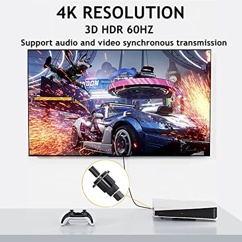 PENGLIN 10Pack HDMI Panel Mount Coupler, HDMI D-Type Pass Through Connector, Female to Female 4K Adapter, Bulkhead Extension 4K 60hz 3D and HDR with Cap - Image 2