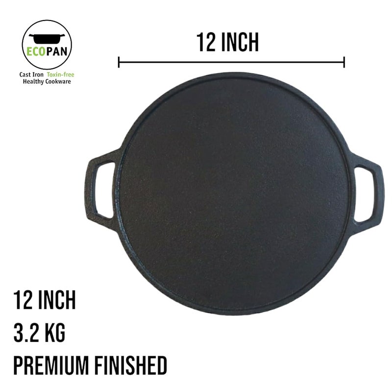 OMORTEX 100% Toxin-Free, Naturally Non-Stick Dosa Tawa (Pack of 1) - Image 5