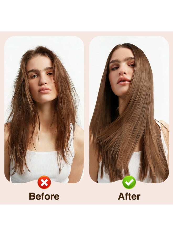 أداة التشطيب FrizzFighter لجهاز Shark XSKHD4PA FlexStyle، ملحق لنظام تصفيف FlexStyle، موزع وممشط لفك تشابك الشعر للحصول على شعر أملس وخالٍ من التجاعيد | ملحق التنعيم بدون حرارة - Image 5