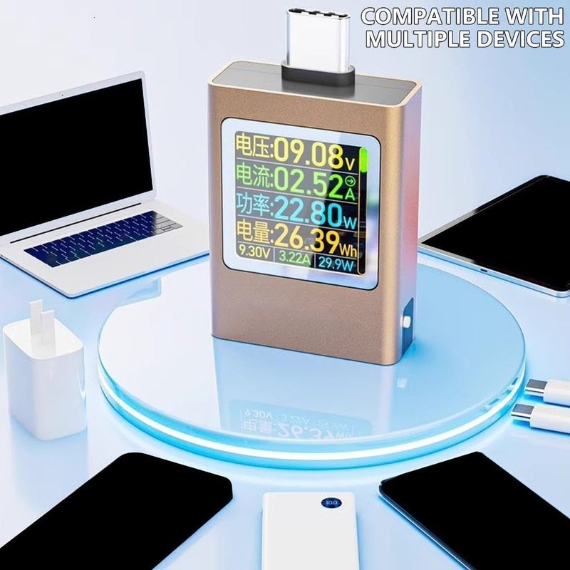 اختبار USB C للشحن السريع PD 2.0 3.0 QC 2.0 3.0 بشاشة LCD - Image 5