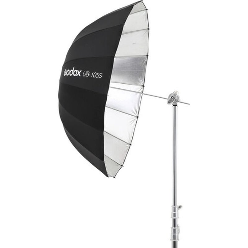 Godox Parabolic Umbrella silver 105CM - Image 2