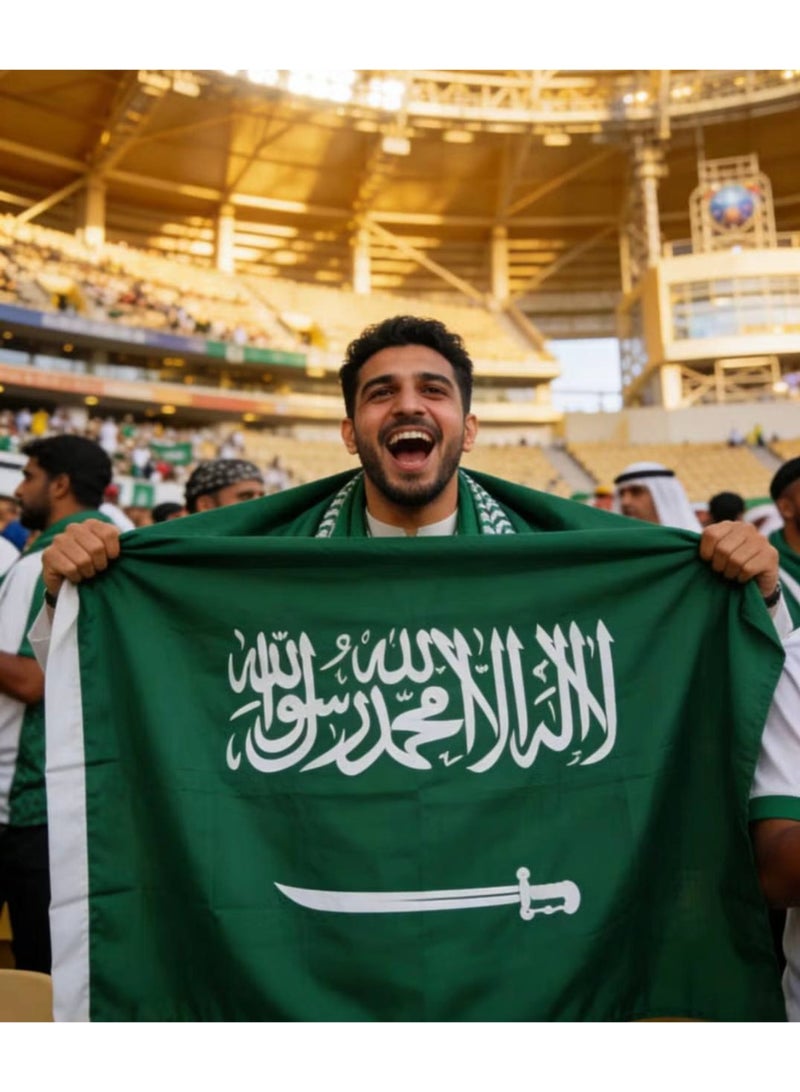Saudi Arabia flag, 150 x 90 cm - Image 3