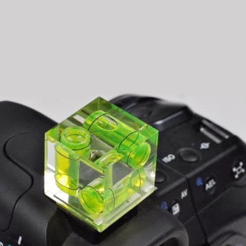 ChromLives Hot Shoe Level, ChromLives Camera Bubble Level Hot Shoe Bubble Level Combo Pack 3 Axis 2 Axis 1 Axis Compatible with DSLR Film Camera Canon Nikon Olympus (4Pack) - Image 5