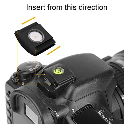 ChromLives Hot Shoe Level, ChromLives Camera Bubble Level Hot Shoe Bubble Level Combo Pack 3 Axis 2 Axis 1 Axis Compatible with DSLR Film Camera Canon Nikon Olympus (4Pack) - Image 2