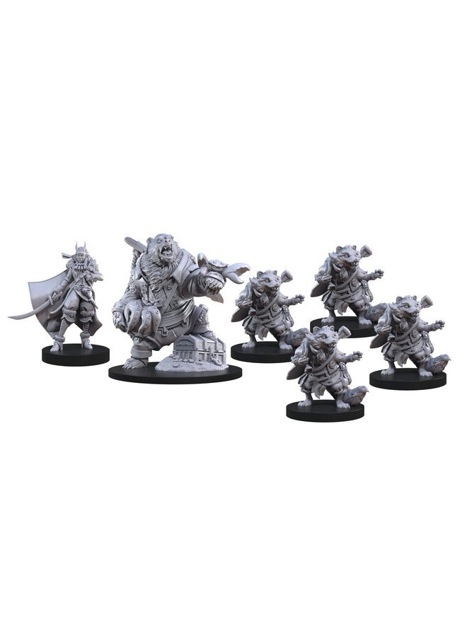 Steamforged Games Animal Adventures: Raiders of The Faraway Sea Roleplaying Miniatures 5E Compatible - Image 1