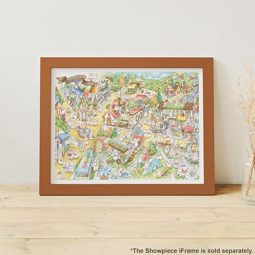 Pintoo Jigsaw Puzzles 1200 Piece for Adults PeiPei Studio Rabbit Town Beautiful Plastic Puzzle for Home Decor Zero Dust Easy Storage H3366 - Image 5