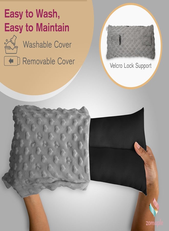 Zomaple Mastectomy Pillow - Post Surgery Pillow, Mastectomy Recovery Must Haves, Breast for After Heart Surgery, Reduction & Augmentation Patients Sleeping, Recovery Seatbelt Protection-Surgery Gift - Image 3