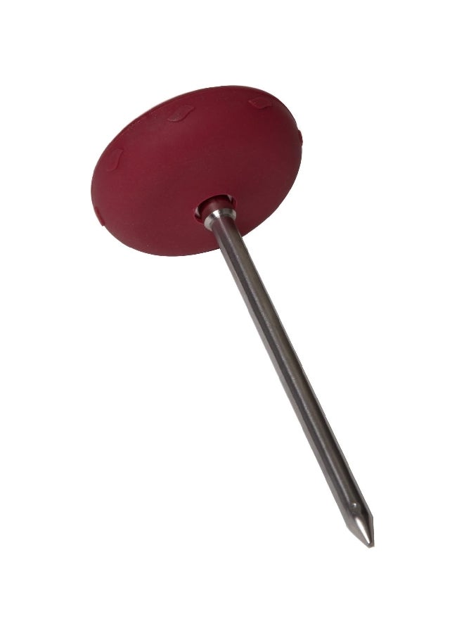 Grill Mark Durable High Quality Stainless Steel Analog Meat Thermometer Silver 3.4 x 7.2 x 13.5 cm 8997866 - Image 3