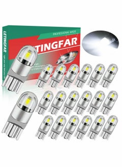 SYOSI 194 LED Bulbs 6000K White, 6000K 68 2825 W5W T10 Wedge COB LED Replacement Bulbs, Super Brightness, for License Plate Lights  - Image 1