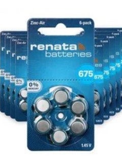 Renata Hearing Aid Battery Renata Za Size 675 - 60's  - Image 1