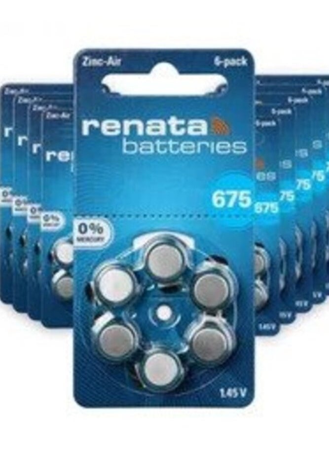 Renata - Hearing Aid Battery Renata Za Size 675 - 60's - Image 1