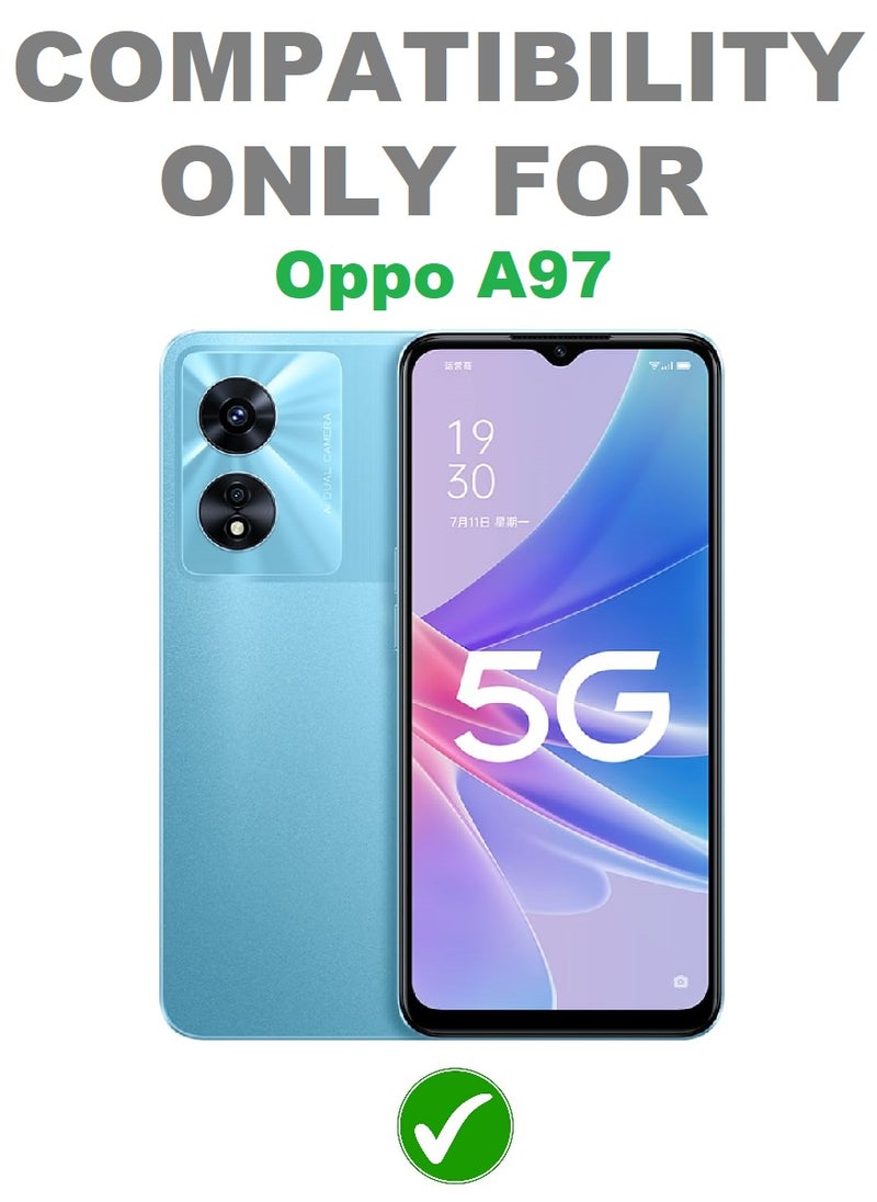 we3 2 Piece Tempered Glass Screen Protector Anti-Spy Privacy Designed For Oppo A97 Full Screen Coverage And Bubble Free - Image 3