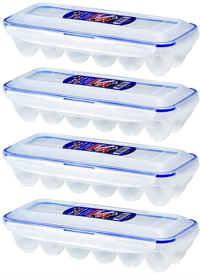 لوك موزع بيض لوك آند لوك، حامل لـ 12 بيضة، طقم من 4 قطع - Image 1