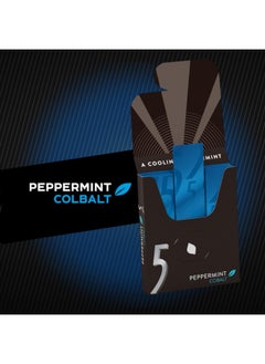 5 Gum Peppermint Cobalt Sugarfree Gum, 15 Piece (10 Pack)