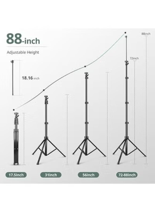 Flexible Gooseneck Tripod Stand for Selfie Stick – Adjustable 2.24m Mobile & Camera Holder – Lightweight & Easy to Use for Video Recording and Photography - Image 2