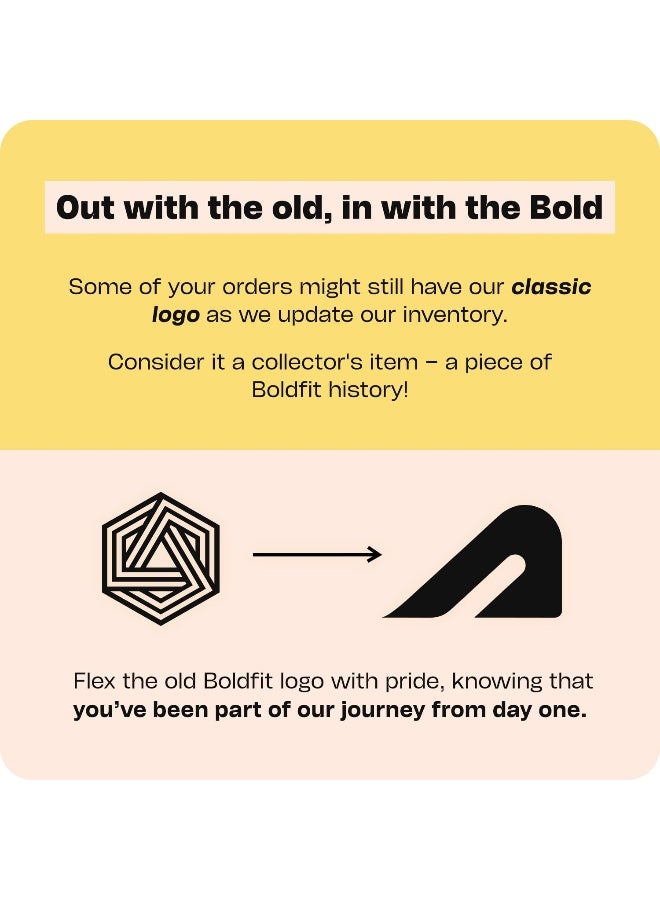 BOLDFIT أشرطة مقاومة مطاطية طبيعية ممتازة للتمارين الرياضية بلونين ثقيلين شريط مقاومة ممتاز للتمدد، السحب، شريط مقاومة لتمارين الصالة الرياضية - أصفر (15-30 كجم مقاومة) - Image 2