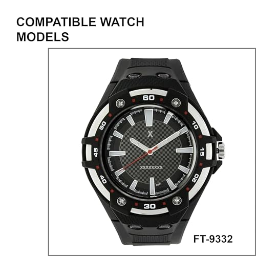 DBLACK ''FTDS5'' Rubber Watch Strap // Replacement, Compatible For Fastrack 9332 Watch Model - Image 5