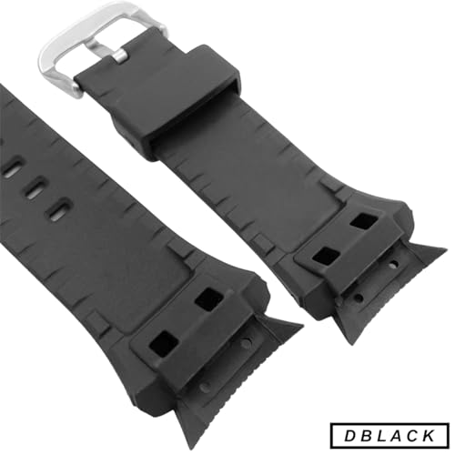 DBLACK ''FTDS5'' Rubber Watch Strap // Replacement, Compatible For Fastrack 9332 Watch Model - Image 4