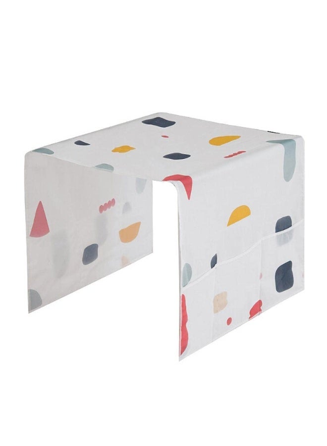 اليسا غطاء مقاوم للغبار ومتين للثلاجة والغسالة - مصنوع من مادة PEVA المقاومة للماء مع 6 جيوب تخزين، غطاء قابل للتعليق عالمي 60×180 سم (واقي أعلى الثلاجة) - Image 5