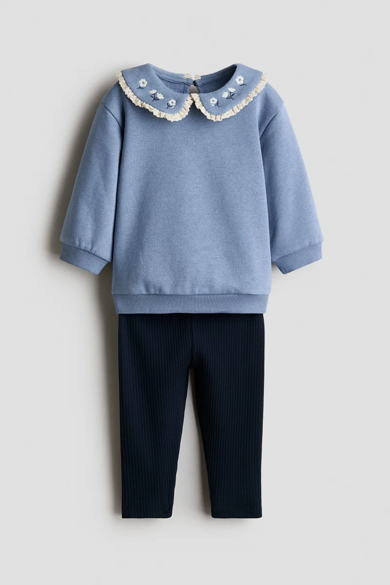 H&M 2-piece top and leggings set